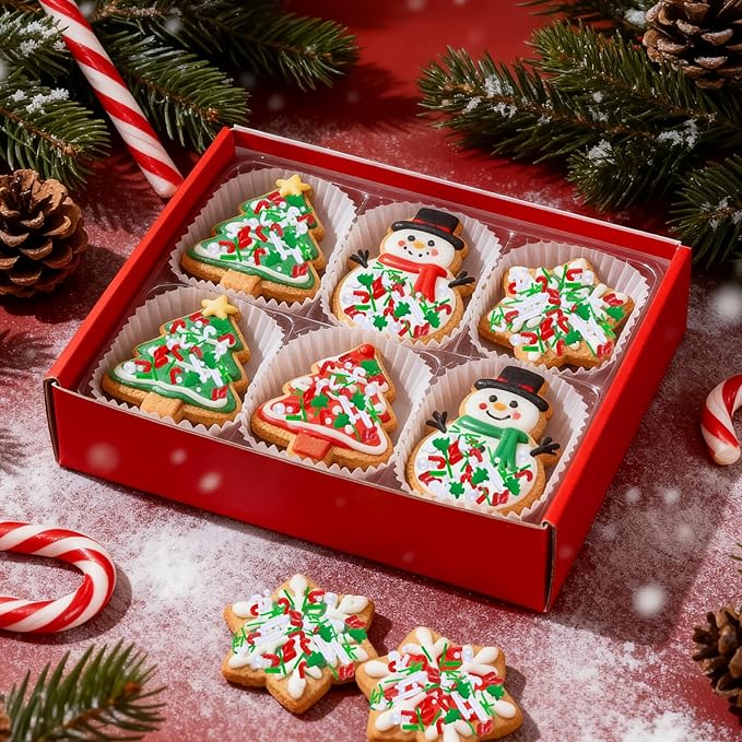 Morofme 3.5 oz Christmas Tree Sprinkles Red and Green Christmas Sprinkles White Pearl Mix Jimmies Christma Cane Sock Sprinkle Cake Topper Edible Holiday Sprinkle for Dessert Cupcake Toppers Cookie