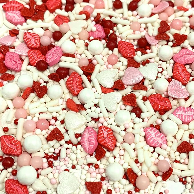 Lips & Hearts Sprinkle Mix