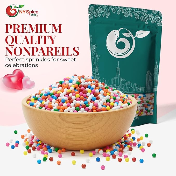 NY Spice Shop Rainbow Nonpareils 5 Pound