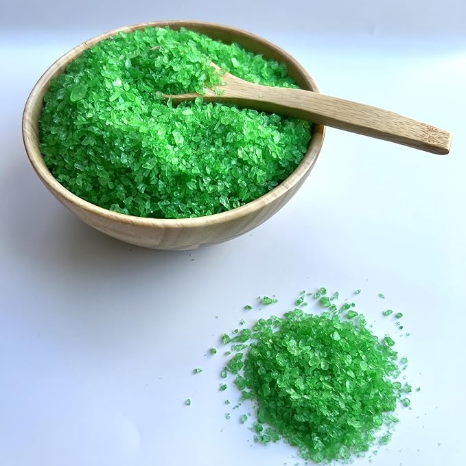 SweetGlob Classic Decorating Sprinkles, Sanding Sugar Crystals,for Baking, Celebration Cakes, Cupcakes, Cookies and Ice Cream (2 Pound, Green Apple)