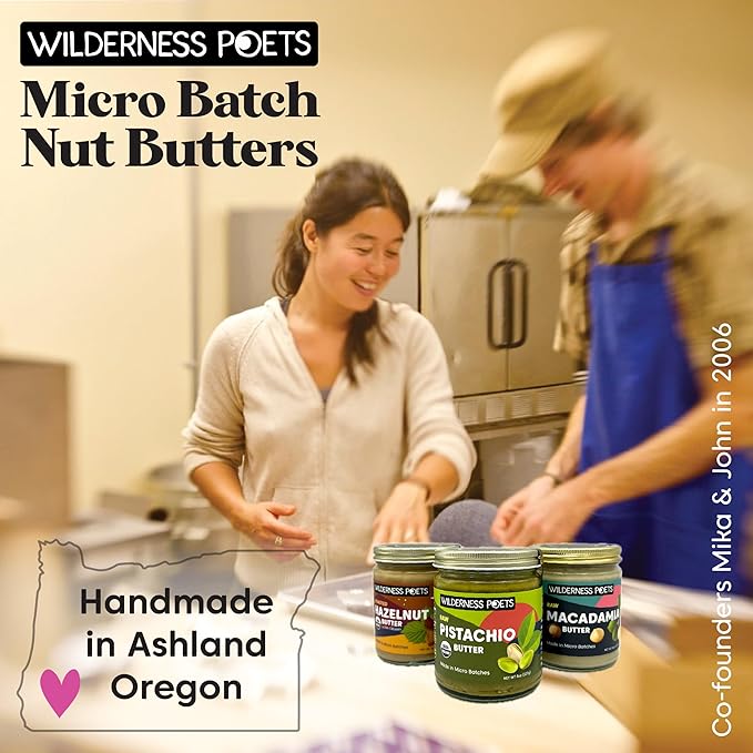 Wilderness Poets, Raw Macadamia Butter (640 Ounce - 40 Pound - 5 Gallon)