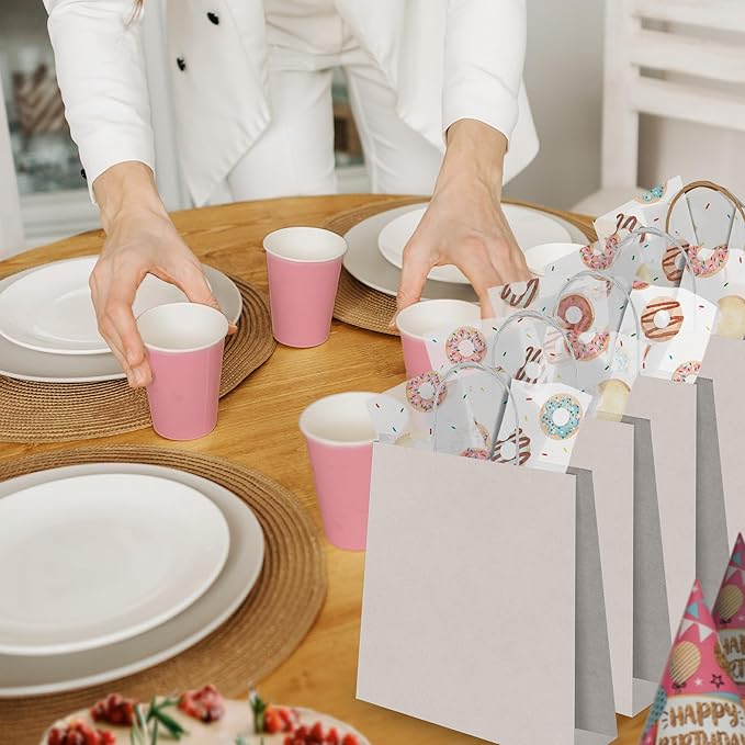 Donuts Printed Tissue Paper for Gift Bags or Boxes and Wrapping - Party Bulk Decorative Art Tissue Paper for Packaging and Gifting | 24 Sheets 20" x 30"