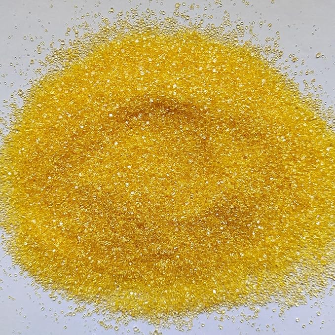 Homankit Sanding Sugar, Yellow Edible Sugar Crystals, Sugar Sprinkles Mix Mix for Celebration Cakes, Cupcakes, Baking, Cookies Decorating, 3.2 OZ
