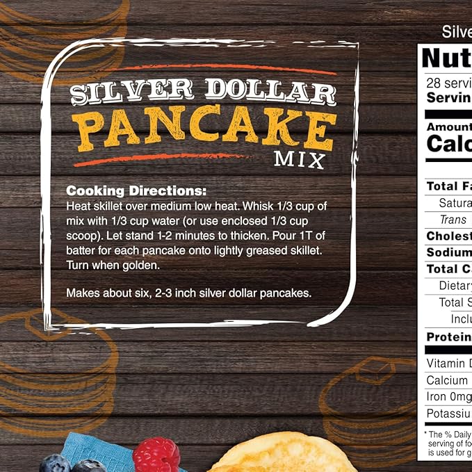Inspire Protein Kitchen Silver Dollar Pancake Mix by Bariatric Eating (28 Servings)