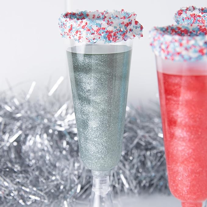 Sweets Indeed, Edible Glitter, Perfect for Drinks, Cocktails, Beverages & Cake Decorating, Dessert Cake Topper, Gift, 4 grams (Silver Edible Glitter)