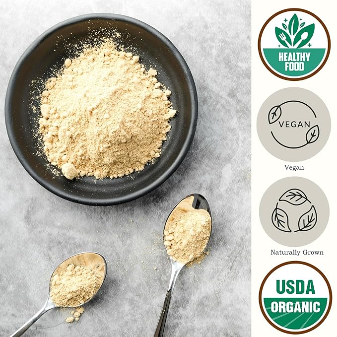 Kamut Flour Organic Bulk by Be Still Farms - Bread Flour for Baking (2.8 lb) Khorasan - Organic Whole Wheat Flour Unbleached - High in Fiber | USA Grown | USDA Certified | Vegan | Non-GMO