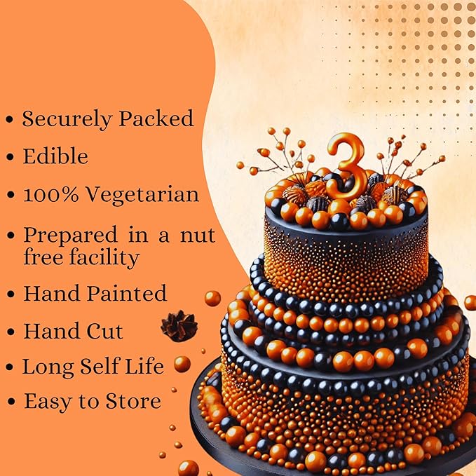 Confect Citrus Orange Sprinkles – Edible Cake & Cupcake Decorating Toppings for Baking, Cookies & Desserts | Vegan, Gluten-Free, Soy-Free, Dairy-Free, Palm Oil-Free- 4.2 Oz