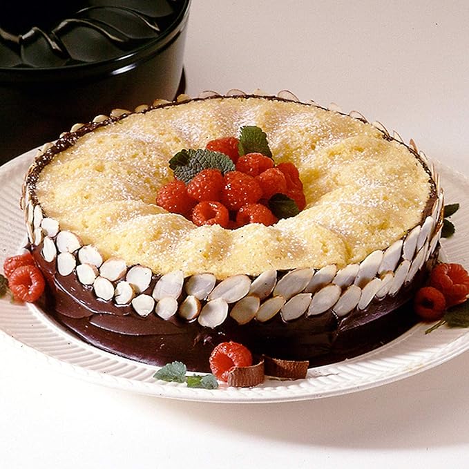 9 Inch Springform Pan, Nonstick Cake Pan, Heavy Duty Cheesecake Pan, Ice-Cream Cake Pan, 2 in 1 with Removable Bottom and Quick-Release Latch with Oven Baking Cake -Gray