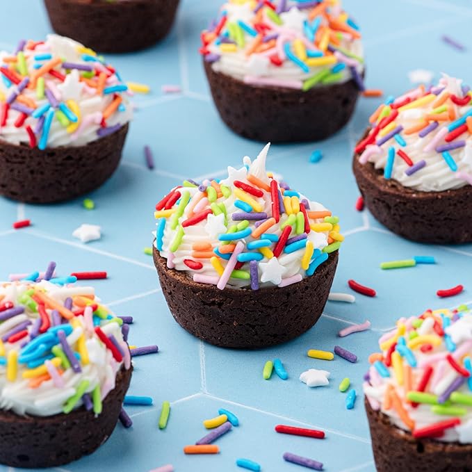 Sweets Indeed Bulk Rainbow Sprinkles – 1.2 lb Premium Decorating Mix | Ideal for Cakes, Cookies, Cupcakes & Holiday Baking
