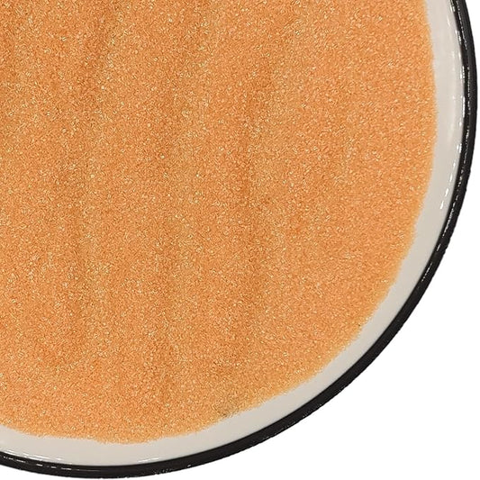 Edible 5 Ounce Fine Decorative Orange Sanding Sugar Sprinkles for Baking, Sparkling Crystals for Cakes, Cookies, Cupcakes, Ice Cream Topping and Rimming Sugar