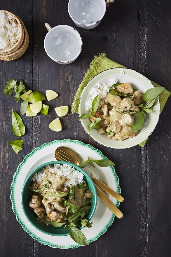 Spice Tailor 3 Simple Steps Restaurant Quality Meals in Minutes Kits Ready in 10 Minutes (3 Pack, Thai Green Curry)