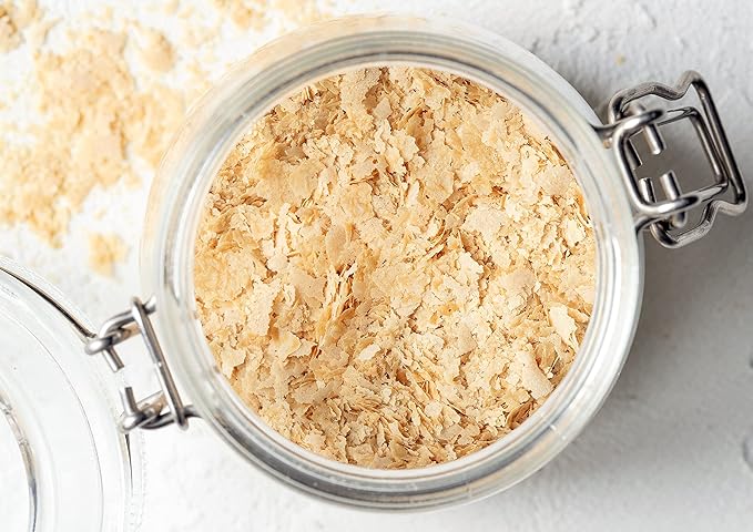 Food to Live Nutritional 10 Pounds Fortified Large Yeast Flakes, Fortified, Inactive, Unsweetened, Vegan Thickener. Good Source of Protein & Vitamins. Perfect for Baking, Vegan Cheese and Sauces