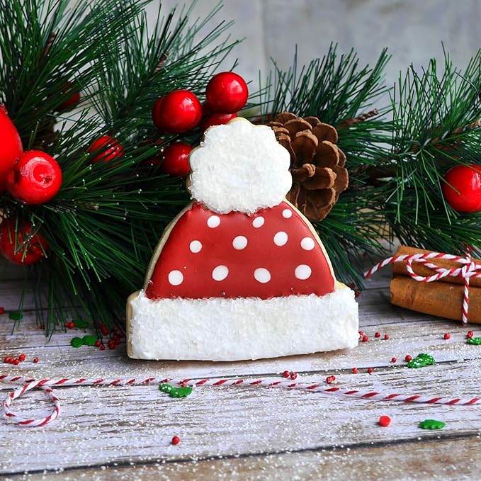 Winter Hat Cookie Cutter, Premium Food-Grade Stainless Steel, Dishwasher Safe (Winter Hat)
