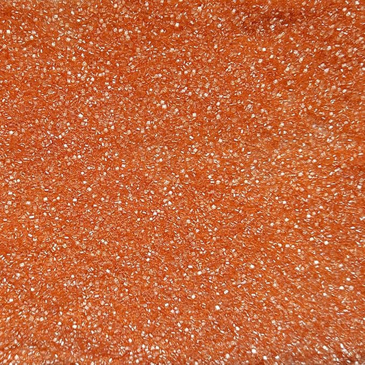 Homankit Sanding Sugar, Orange Edible Sugar Crystals, Sugar Sprinkles Mix for Celebration Cakes, Cupcakes, Baking, Cookies Decorating, 3.2 OZ