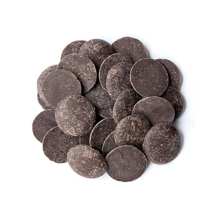 Food to Live Cacao Paste Wafers, 8 Pounds - Premium Raw Cacao Liquor, Pure, Unsweetened, Vegan, Bulk. Rich in Antioxidants, Essential Minerals. Perfect for Homemade Desserts, Chocolate Bars