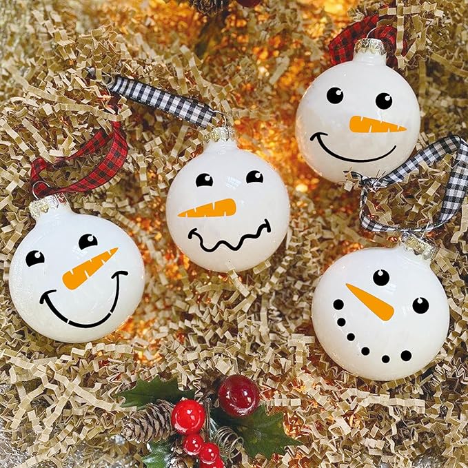 60pcs Christmas Stencils for Painting on Wood 3 Inch Small Nativity Ornament Reusable Holiday Xmas Drawing Stencil Templates for Wood DIY Crafts Card Paper Gift Home (Christmas one)