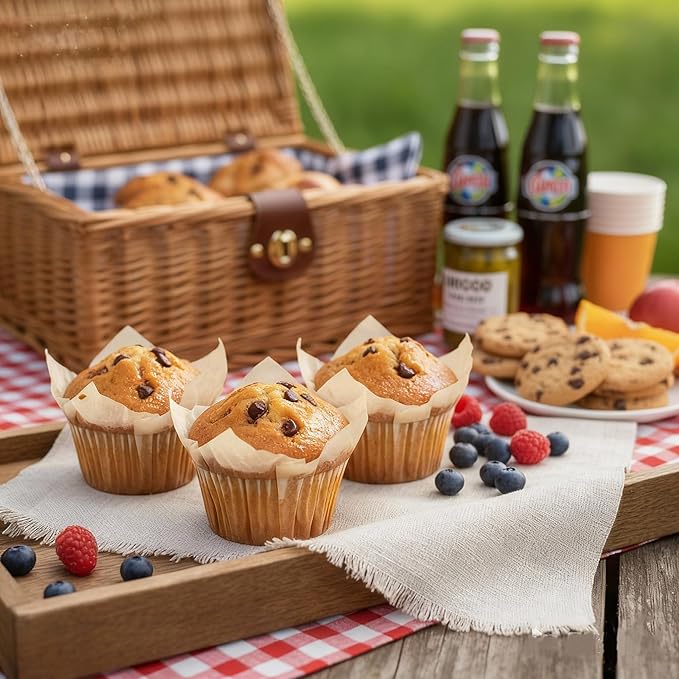 SUKIMI Soft and Fluffy Muffin Mix 400g, Dairy-free Muffin and Cupcake Mix, Low Carb and Low Sugar, Easy Baking Mix for Quick Breakfast and Party Treats