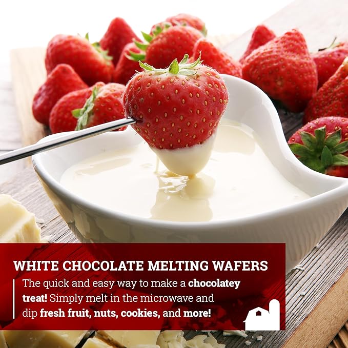 Hoosier Hill Farm White Melting Wafers, 5LB (Pack of 1)