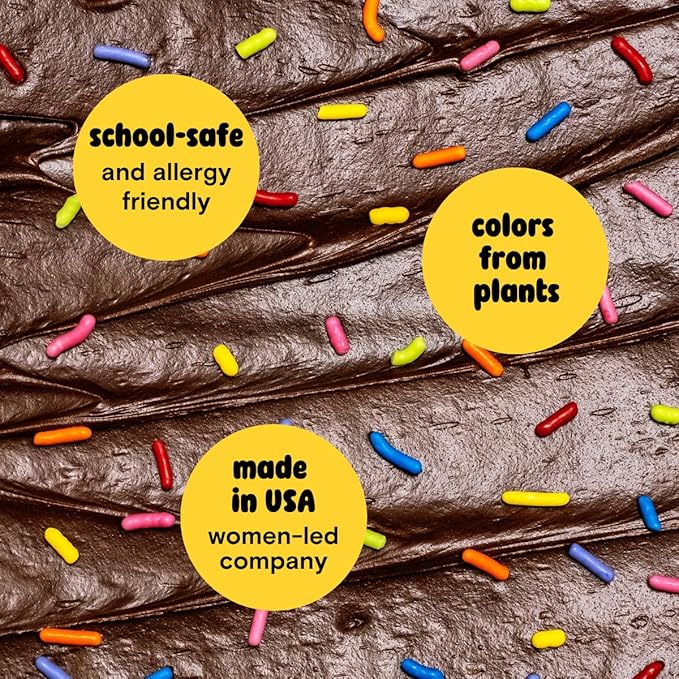 Supernatural Rainbow Softies Natural Sprinkles, Made in USA, No Artificial Dyes, Soy Free, Gluten Free, Vegan, 3oz