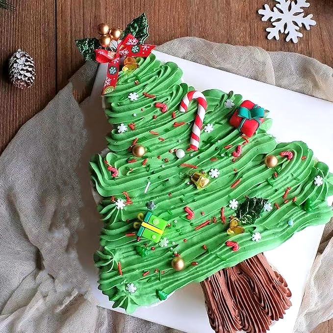 PhilaeEC Christmas Mix Sprinkle Edible for Cake Decoration Red Green White Sprinkle Cake Baking Cookie Cupcake Toppers Decoration Vanlentine Halloween Christmas Supplies