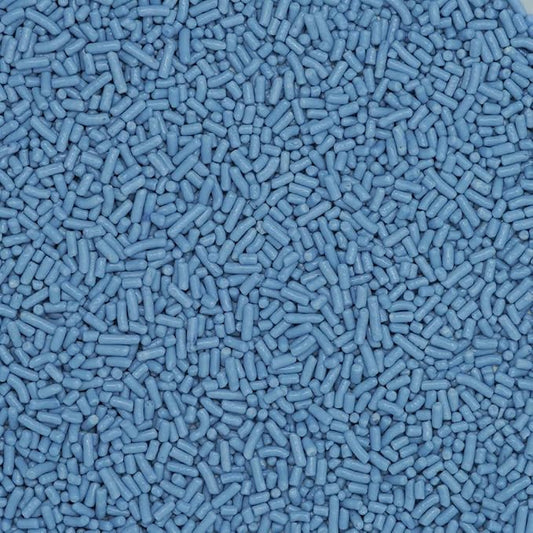 Sprinkles Edible Soft Jimmies Soft Sprinkles for Topping Ice Cream, Cookies, Cakes, Cupcakes, Dessert Decorating MADE IN USA 4 oz (LIGHT BLUE)