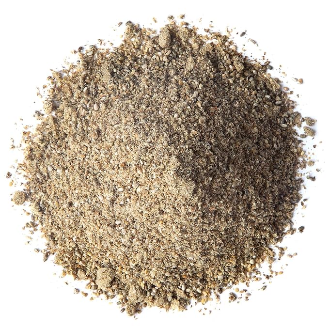 Organic Chia Seeds Powder, 8 Ounces – Non-GMO Meal, Ground Raw Chia Seeds, Cold Milled, Kosher, Vegan, Bulk. Rich in Omega-3, Fiber, Protein. Great as Thicker. Perfect for Baking, Salads, Smoothies.