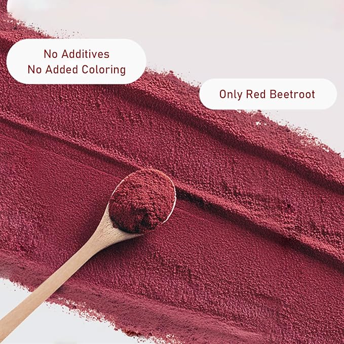 SXETBEAN Beet Root Powder, 18oz/510g Beetroot Powder, No Additives, Pure Red Powdered Beet Roots for Smoothies, Baking, Juices, Pasta, Porridge