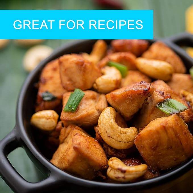Cashews Roasted Salted - 32 oz 2 lbs | Whole Cashew Nut | Healthy Protein Snack | Natural Keto & Vegan Diet Friendly | Great for Cooking, Baking, Salads | Kosher | Jaybee's Nuts