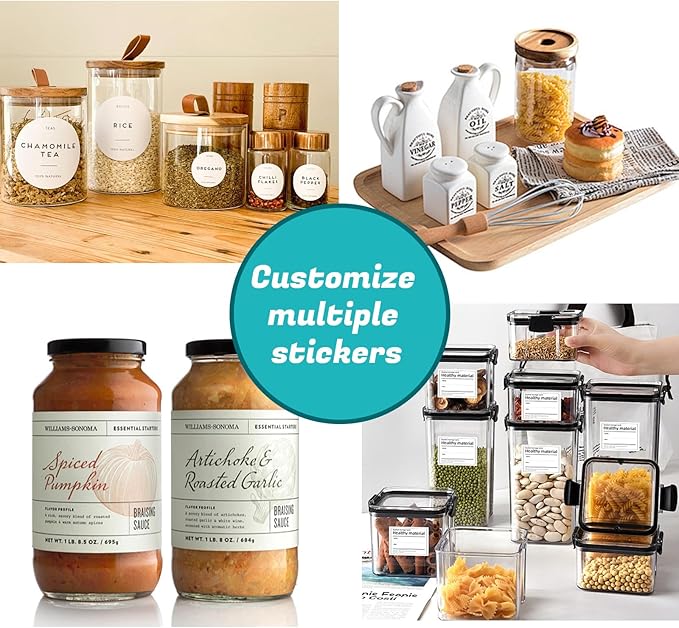 Custom Labels Stickers Personalized Business Logo Label, Self-Adhesive Jar Stickers, Organization Labels, Waterprof or not, Circle Shape, Multiple Sizes, from 30 to 1000pcs (Octagon)