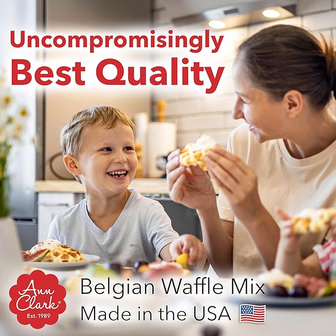 Ann Clark Gourmet Belgian Waffle Mix, 16 oz. (2 Pack)