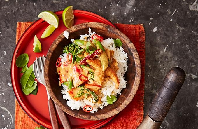 Spice Tailor 3 Simple Steps Restaurant Quality Meals in Minutes Kits Ready in 10 Minutes (3 Pack, Thai Red Curry)