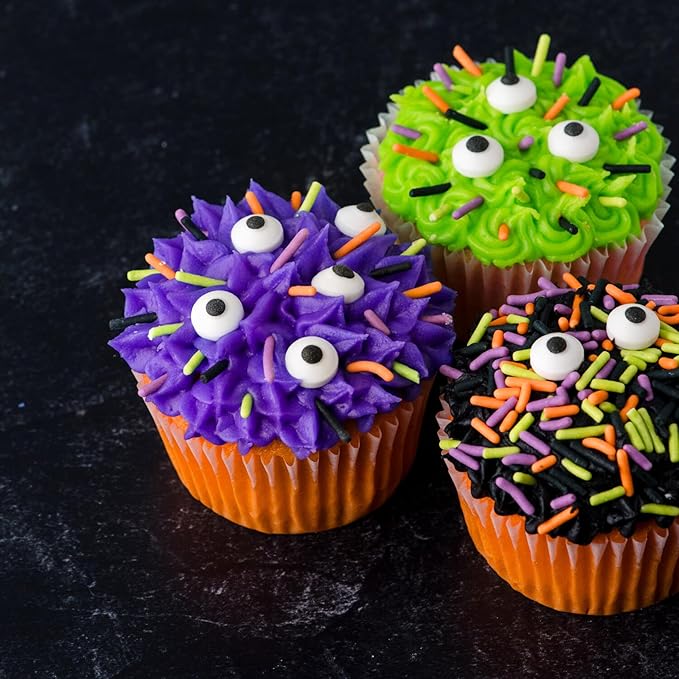 Sweets Indeed, Sprinkles, Bulk, 10 ounce, Edible Sprinkle Mix, Perfect for Cake Decorations, Baking, Ice Cream, Cookies, Cupcake Topper (Candy Eyeballs)