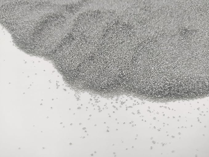 Edible 5 Ounce Fine Decorative Silver Sanding Sugar Sprinkles for Baking, Sparkling Crystals for Cakes, Cookies, Cupcakes, Ice Cream Topping and Rimming Sugar