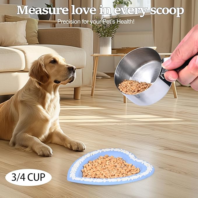 3/4 Cup Magnetic Grips Stainless Steel Measuring Cup -1PCS