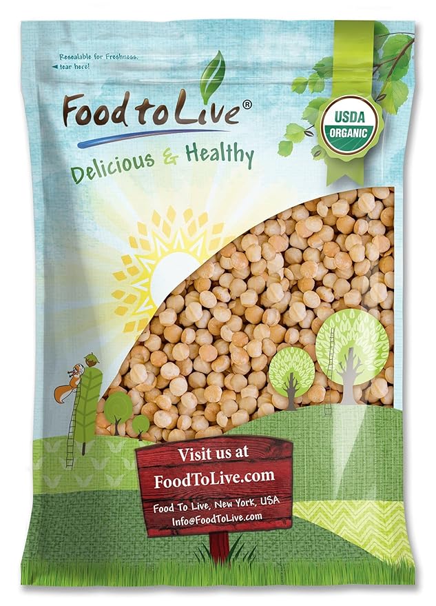 Food to Live Organic Dry Roasted Whole Macadamia Nuts, 8 Pounds – Unsalted, Delicious and Nutritious Snack Made from Premium Non-GMO Nuts, Perfect for Keto and Paleo Diet. Rich Butter Flavor. Kosher