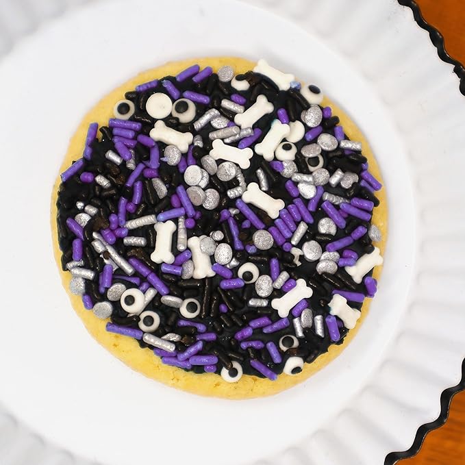 Mystic Sprinkles 4 Cell Sprinkle Assortments (Purple People Eater, Midi)