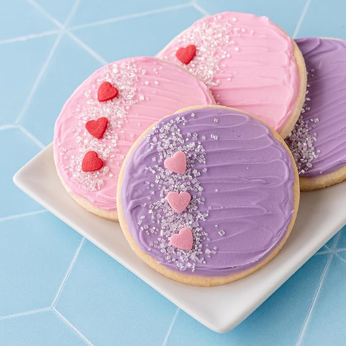 Sweets Indeed Red & Pink Heart Sprinkles – 3.1 oz Jar | Heart Sprinkles for Cookies, Cupcakes & Cakes | Edible Heart Decorations for Holiday & Everyday Baking