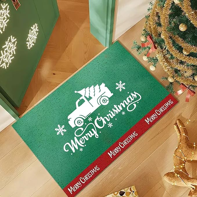 8 Pcs Large Christmas Stencils for Crafts, Reusable Christmas Rub on Transfers Painting Crafts, Xmas Stencils for Painting On Doormat Wood Wall Decor (Classic.8)