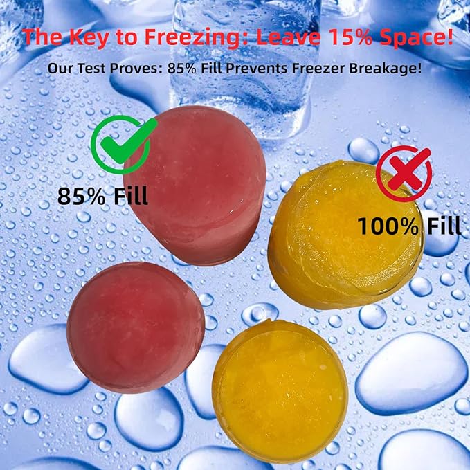 10oz Borosilicate Glass Jars with Lids - Freezer to Oven Safe(-4°F to 446°F), Airtight Meal Prep Containers for Overnight Oats, Snacks, Coffee, Microwave & Dishwasher Safe (4pack)