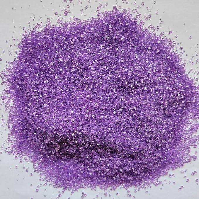 Homankit Sanding Sugar, Purple Edible Sugar Crystals, Sugar Sprinkles Mix for Celebration Cakes, Cupcakes, Baking, Cookies Decorating, 3.2 OZ