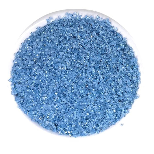 Ultimate Baker - Sanding Sugar, Sky Blue - Vibrant, Naturally Colored Baking & Decorating Sugar, Perfect for Sprinkling on Cakes, Desserts & Ice Cream, Medium Crystal - 16oz