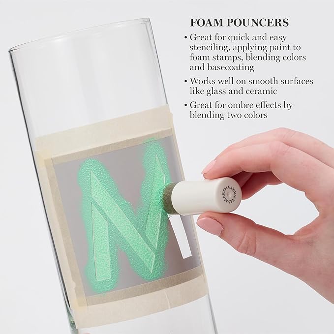 Martha Stewart, Modern Fonts Stencils and Tools Kit, 15 pc