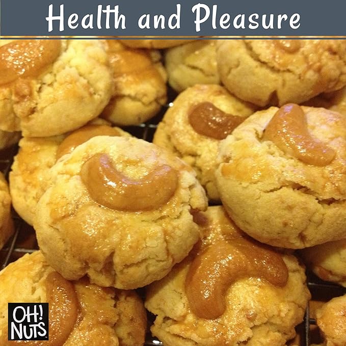 Oh! Nuts Cashews Roasted Salted - 3 lb - Oven Dry Roasted Cashews - Packed in New York Zip-Seal Bag for Exceptional Freshness