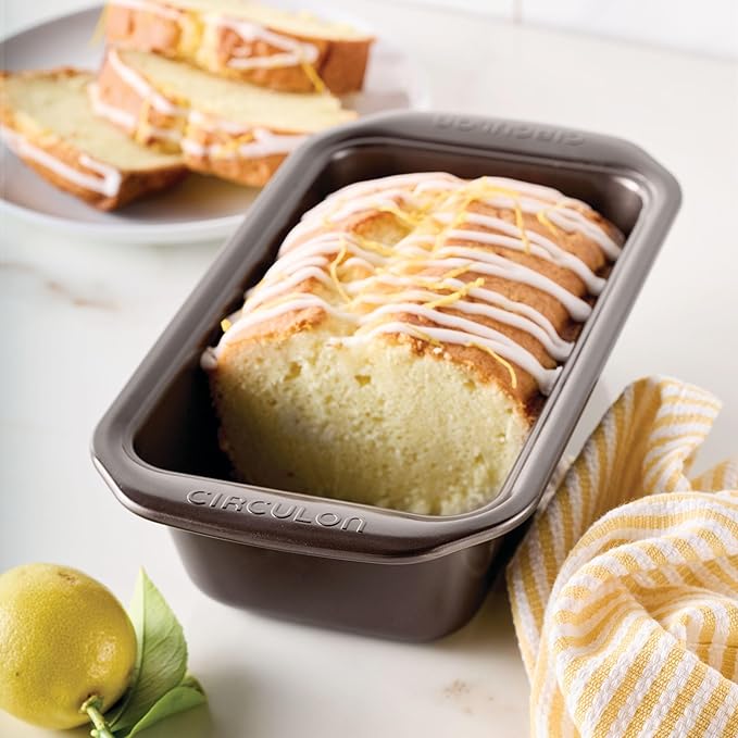 Circulon - 46013 Circulon Bakeware Meatloaf/Nonstick Baking Loaf Pan, 9 Inch x 5 Inch, Chocolate Brown