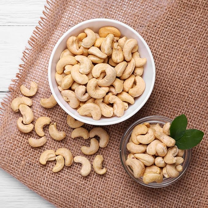 Yupik Raw Whole Cashews, 9 Oz, Gluten-Free, Kosher, Raw Nuts, Unsalted, Unroasted, Oil-Free, Nutritious & Healthy Snacks