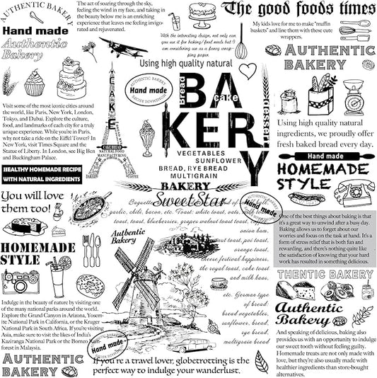10" x 10" Food Paper Sheets (100 Pack) - Premium Deli Paper Sheets - Greaseproof Liners for Food Boats - Pre Cut Sandwich Wrappers - Food Basket Sheets for Baking, BBQ, Picnic, Festival