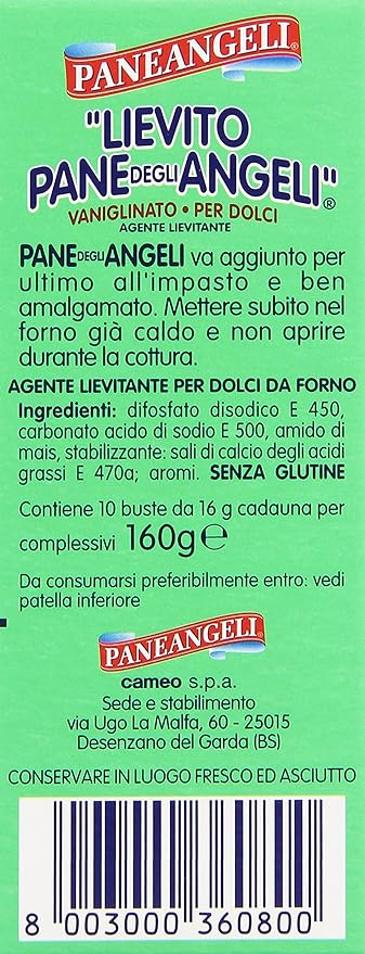 Paneangeli Lievito Pane Degli Angeli - 10 count