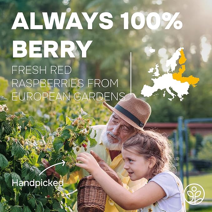 Jungle Powders Organic Raspberry Powder 5 Ounce Bag, USDA Organic Freeze Dried Raspberries from Whole Berry for Baking, Additive Filler Free Red Superfood Extract Rasberries Smoothies Organic Dehydrated