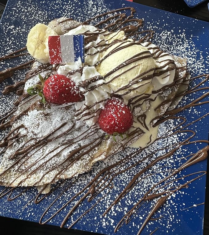 Gourmet Crêpe Mix By French Crêperie - Authentic Recipe by French Owner, Natacha - Quick & Easy - Perfect for Breakfast, Lunch, or Snack