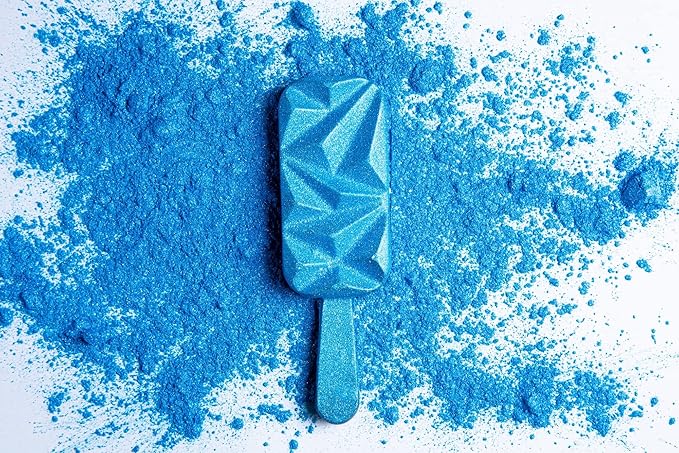 Blacksherbet Electric Blue Edible Glitter for Drinks 5 Grams | KOSHER Certified | Drink Glitter and Dust for Cakes, Strawberries, Cupcakes, Chocolate & Cake Pops